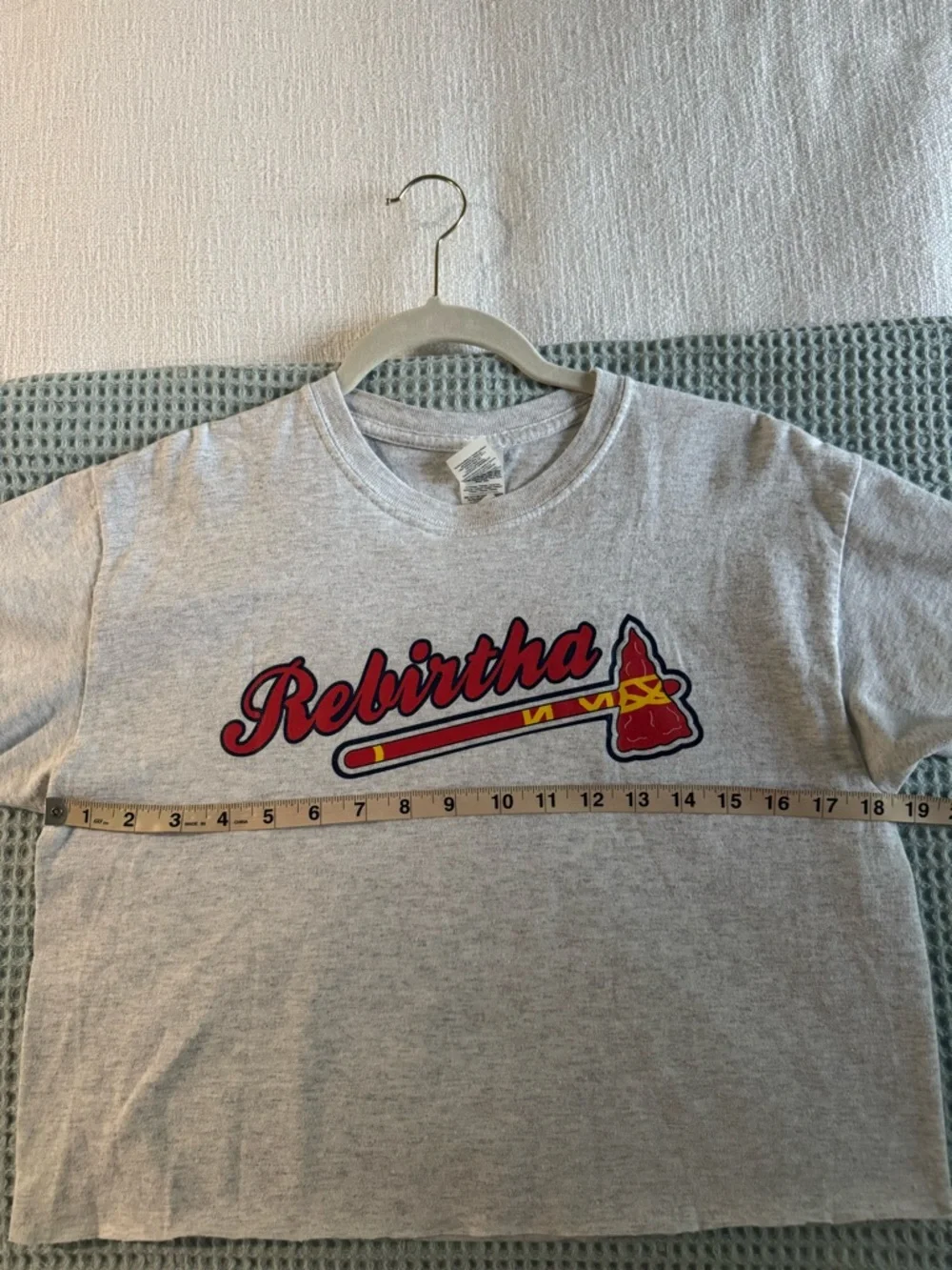 Widespread Panic x ATL Braves Women’s Cropped Tee - Picture 5 of 5